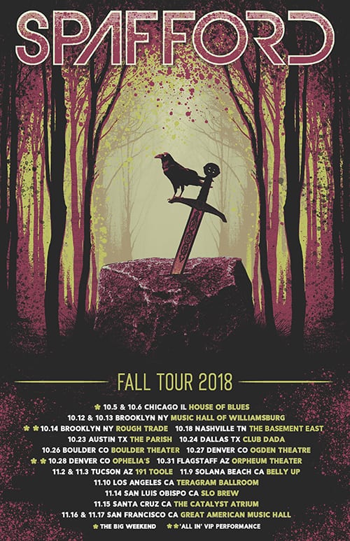 Spafford Announces Fall Tour Dates