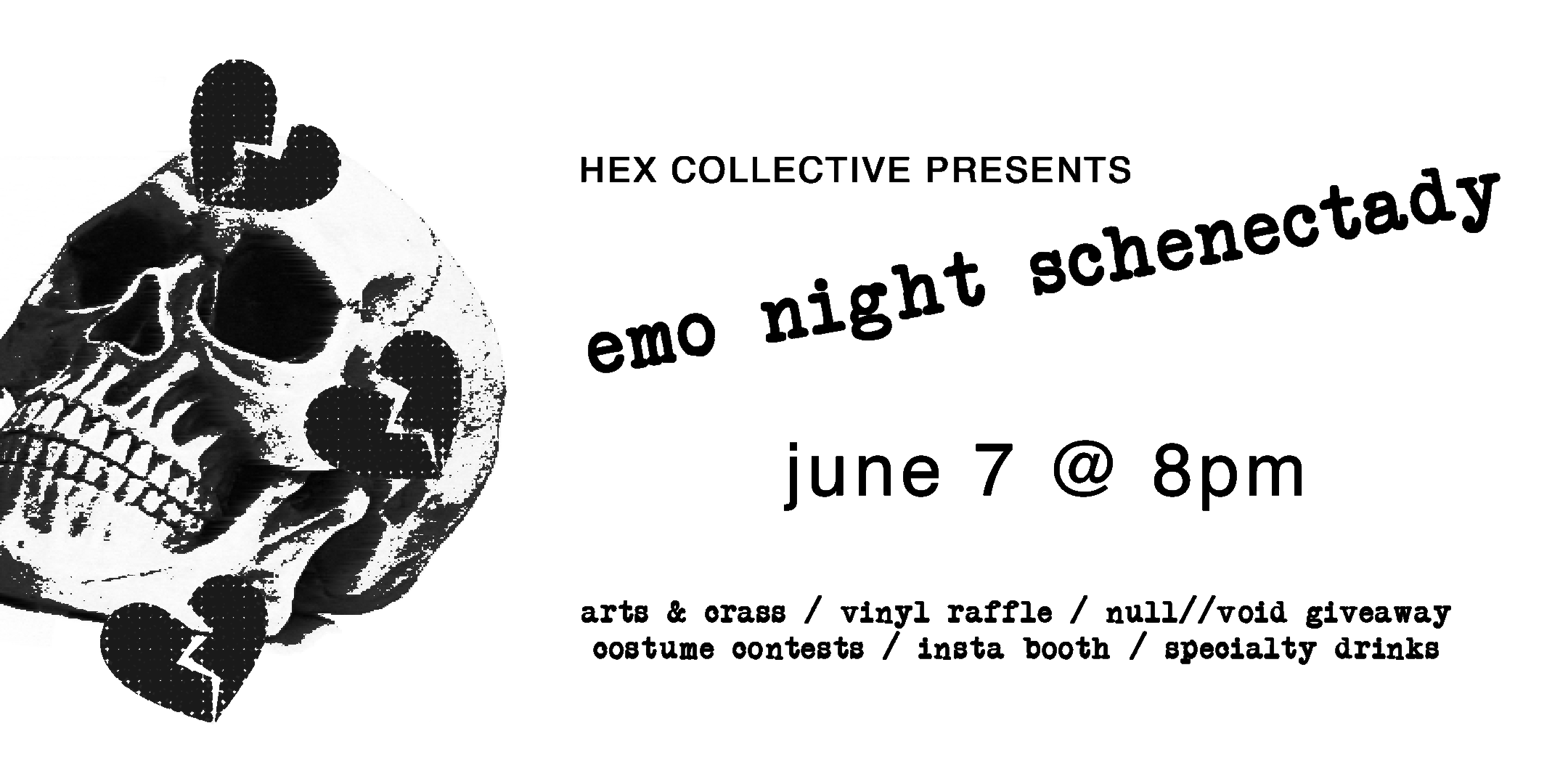 PREVIEW: HEX Collective New York Hosts Emo Night In Schenectady, NY