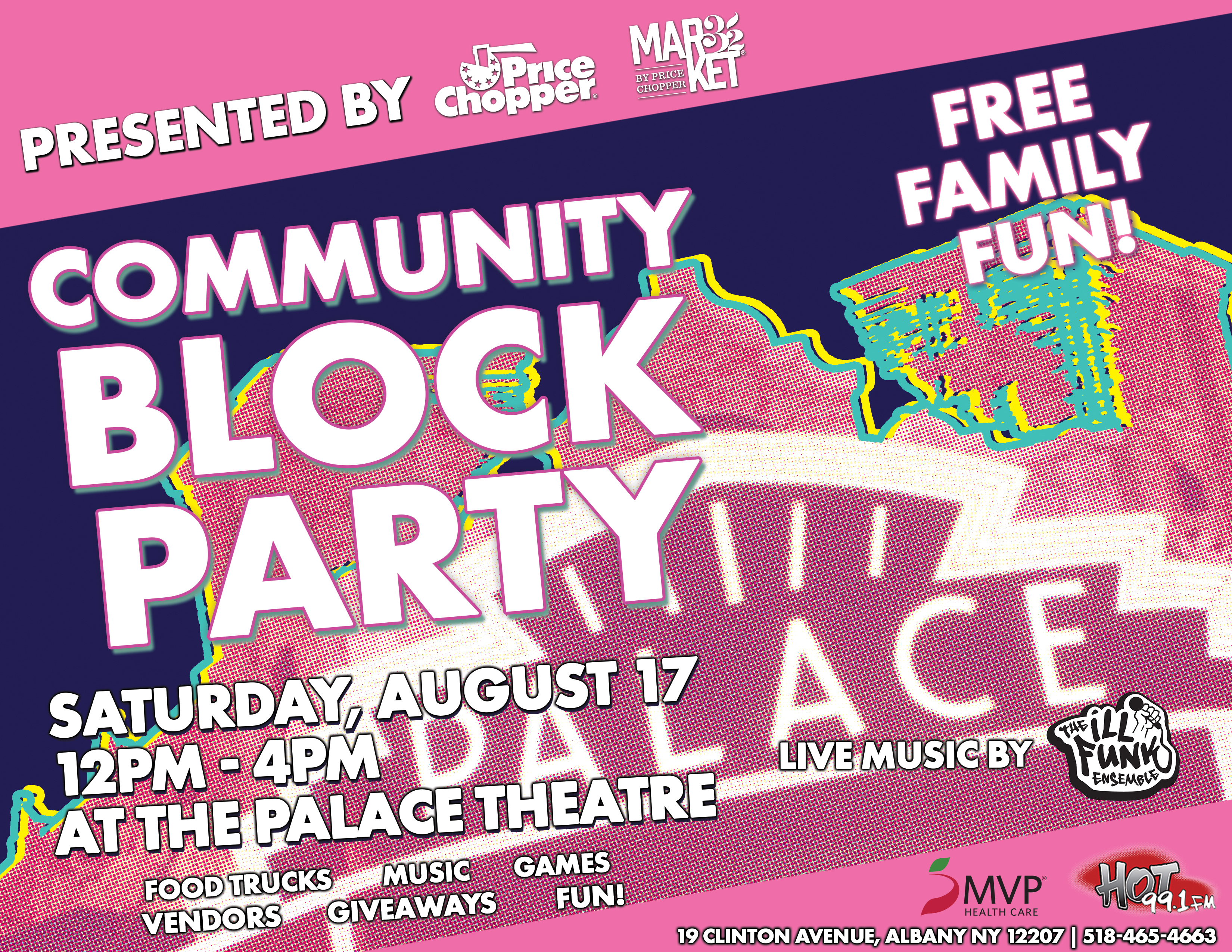 Palace Theatre Hosts Free Community Event with 2nd Annual Block Party