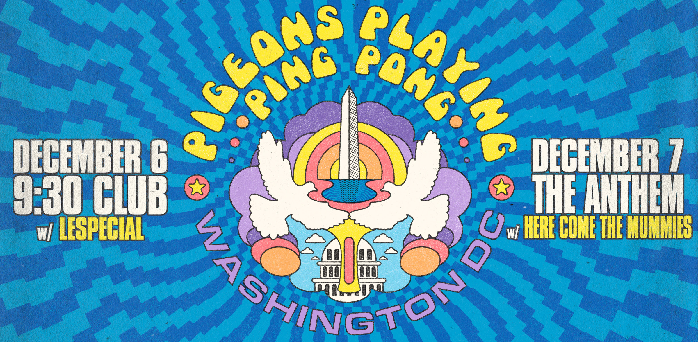 Pigeons Playing Ping Pong Announces Two-Night “Hometown Throwdown”