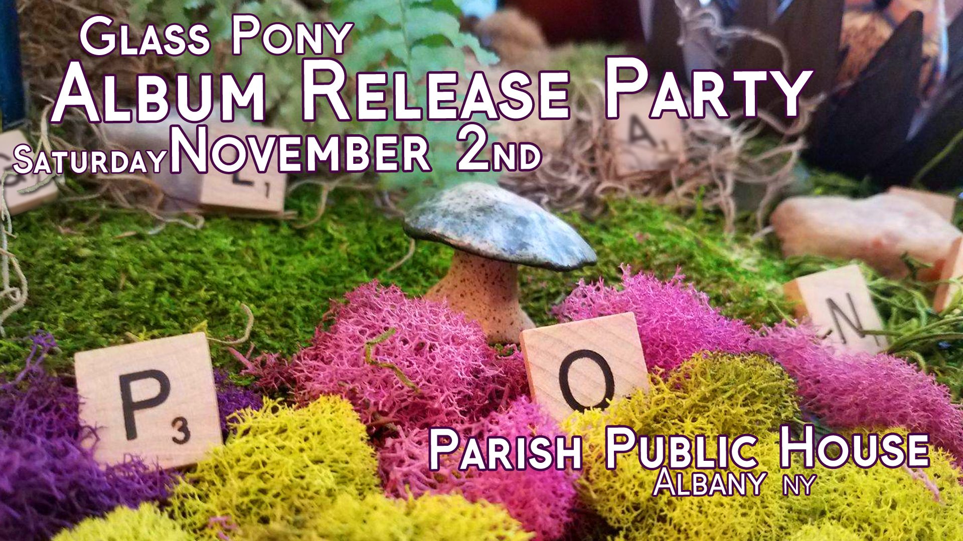 Glass Pony Share Date for Album Release Party in Albany, NY