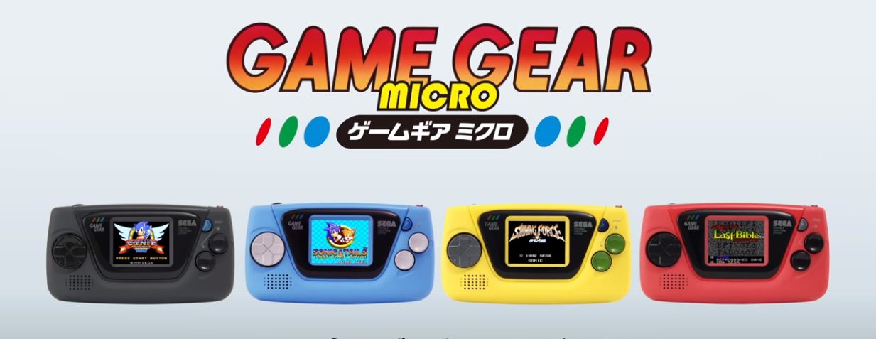 Sega Releases Game Gear Micro in Honor of the Company’s 60th Anniversary