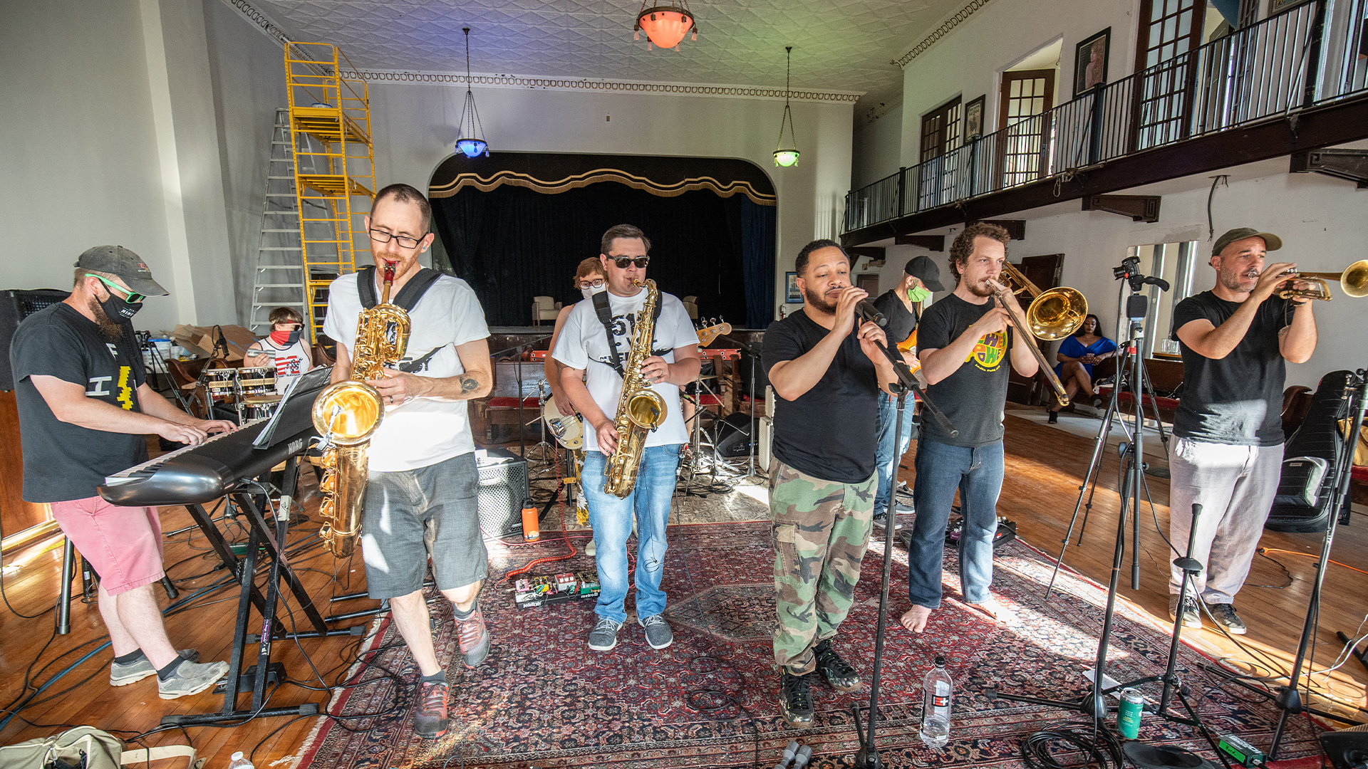 VIDEO: Victory Soul Orchestra Perform at Lark Hall in Albany, NY | Window Sessions #4