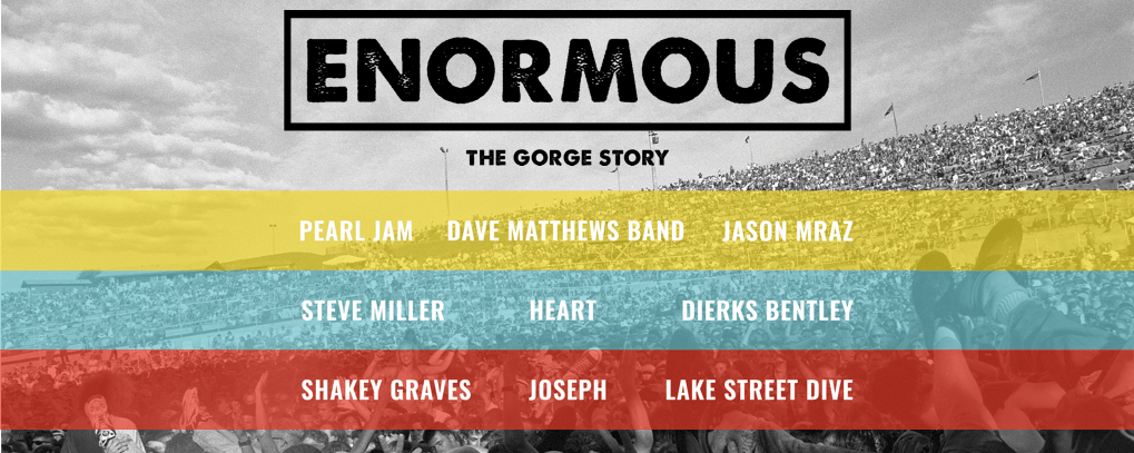 Documentary “Enormous: The Gorge Story” To Celebrate Legendary Venue
