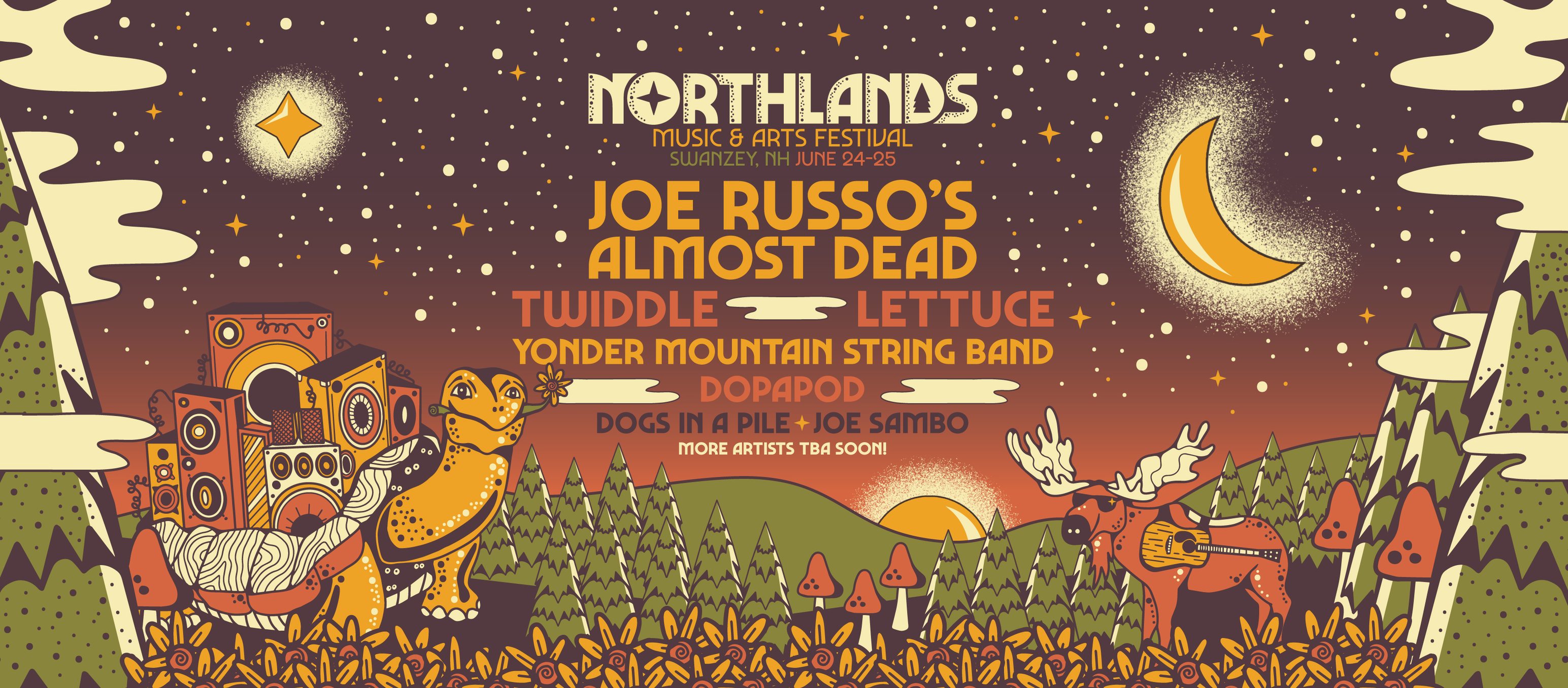 JRAD, Lettuce, Dopapod, Twiddle and more Set To Play 2022 Northlands Music Festival
