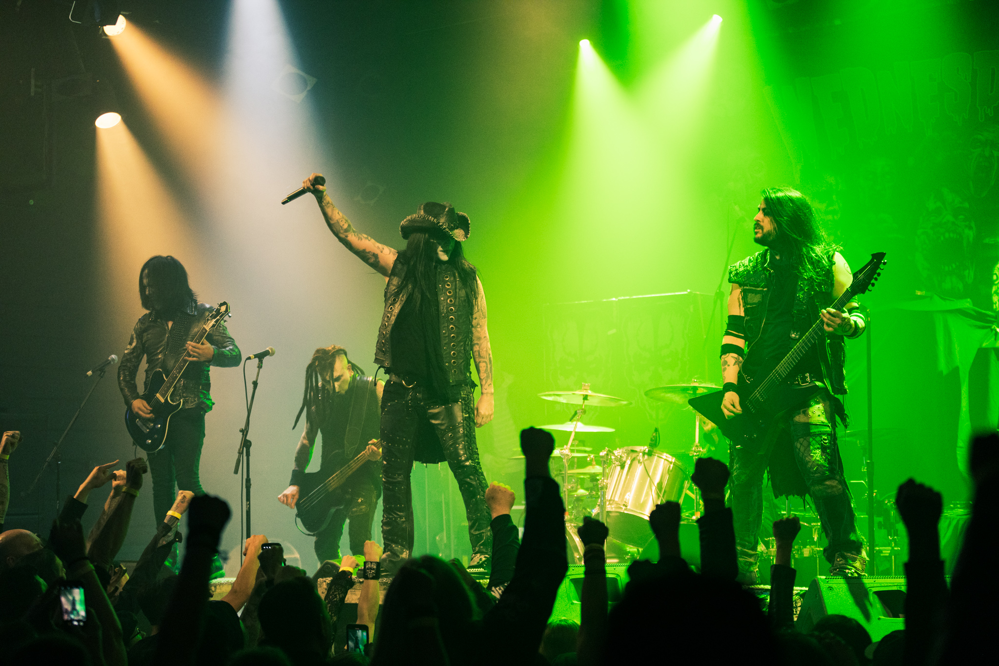Gallery: Wednesday 13 and Doyle Bring a Night of Heavy Music To The Chance Theater in Poughkeepsie, NY