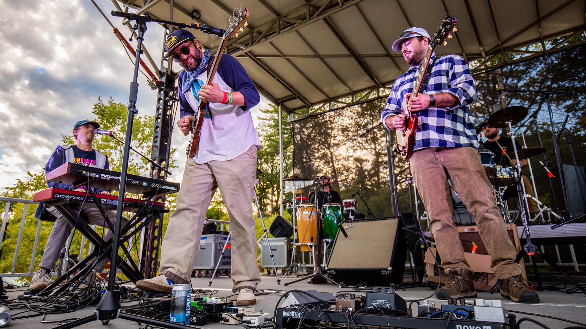 VIDEO: Joe Davis Sits In With Annie in the Water at Wild in the Trees 2022