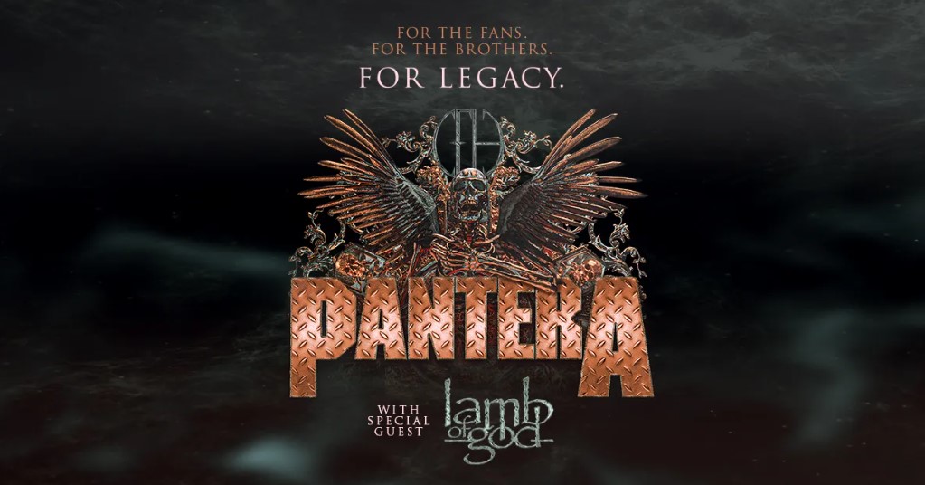 Pantera Detail Massive 2023 Summer Tour with Lamb of God