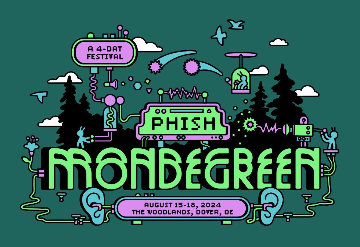 Phish Announces Mondegreen Festival in Dover, ME August 15-18