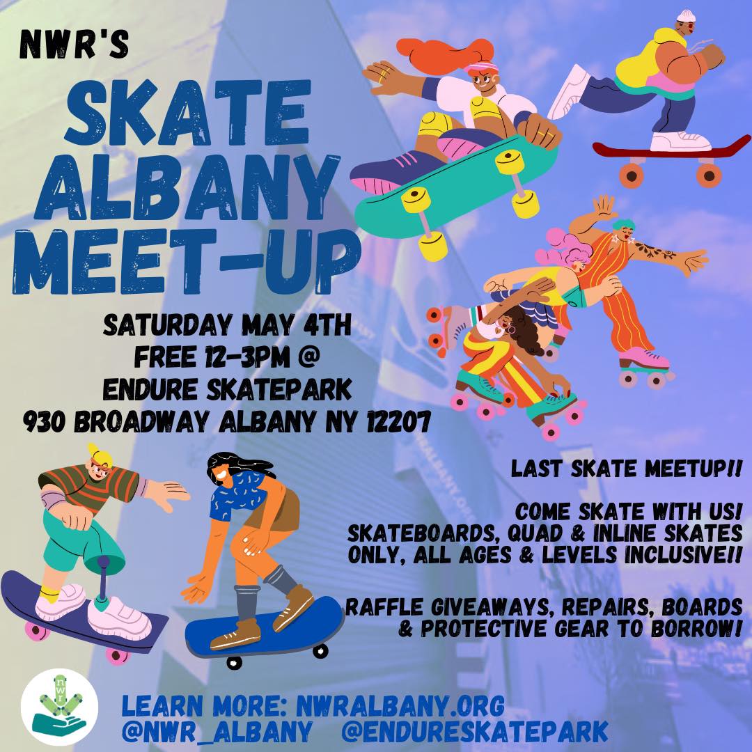 Free Skate Albany Meet-Up Announced For May 4th at Endure Skatepark