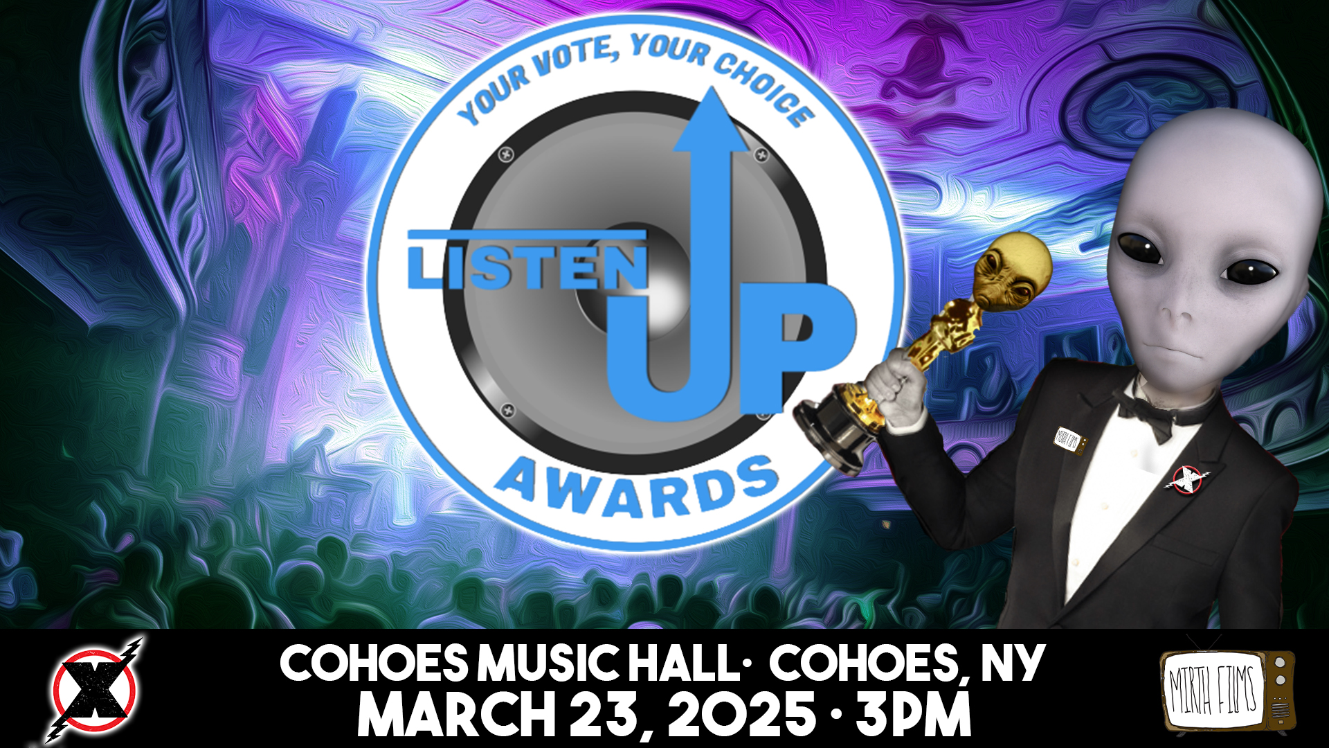 Listen Up Awards 2025 Returns To The Cohoes Music Hall in March