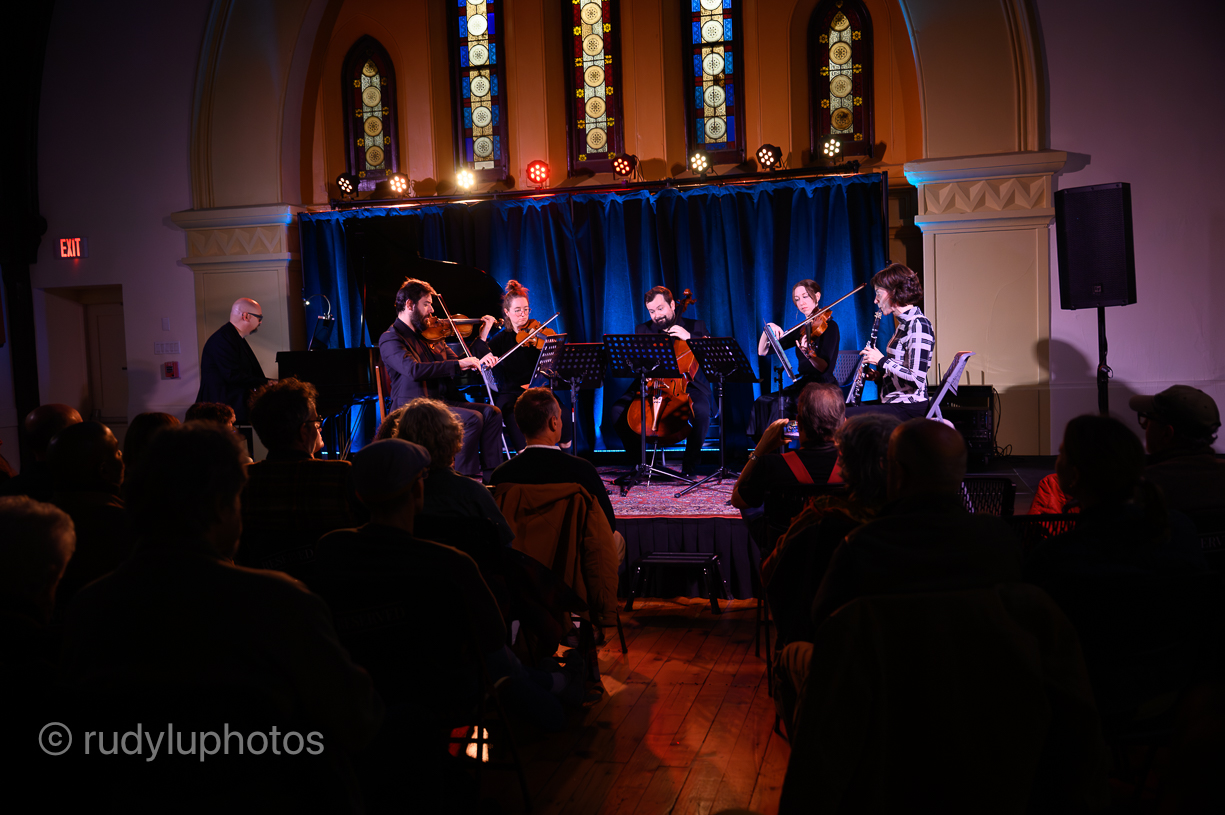 Pianist Ethan Iverson performs with Clarinetest Carol McConnell & Orange Road String Quartet @ the Local 11/1/25