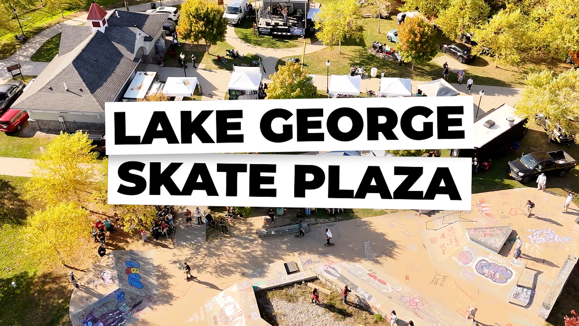 Video: Visiting The Lake George Skate Plaza