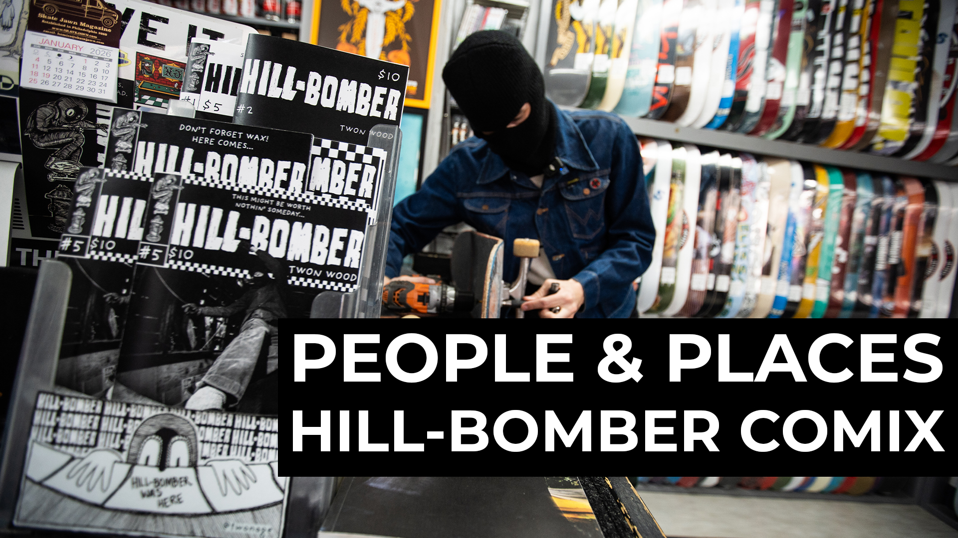 Video: People and Places | Hill-Bomber Comix