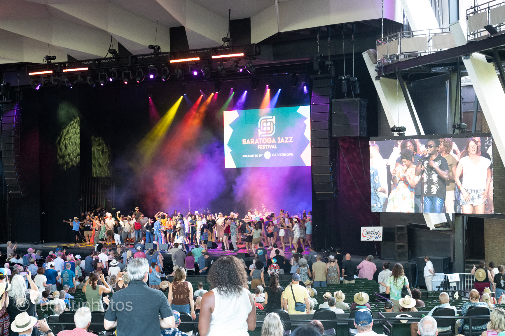 Recap: GE Vernova Jazz Fest Day Two- Cimafunk invites crowd onstage to dance and the Revivalists close the 49th annual Jazzfest.