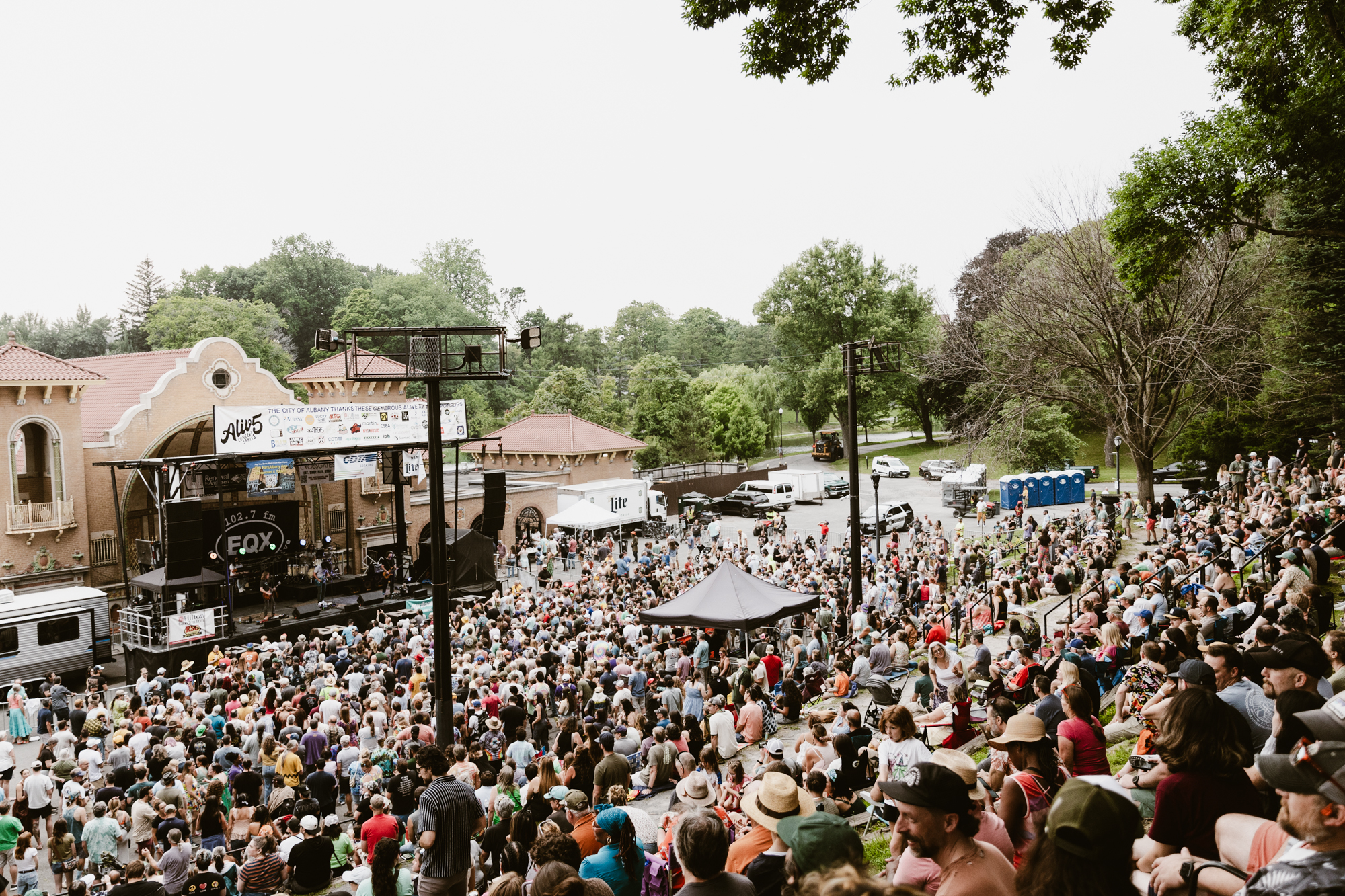 Gallery: Pigeons Playing Ping Pong at Alive at 5 in Albany, NY 7/16/2026