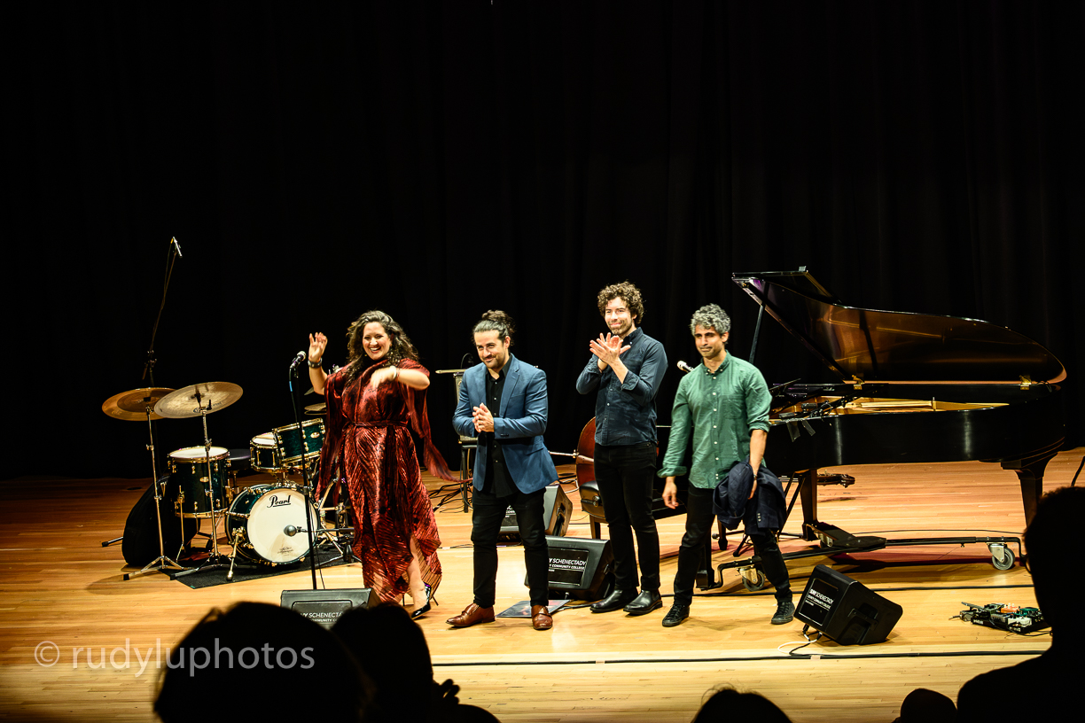 Nicole Zuraitis Quartet charms audience with 2 sets of music at Carl B. Taylor Auditorium
